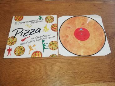 Im Pizza-Markt Ist Musik - Dr.Oetker Knusperia Oliver Onions 1984 Extra Records & Tapes – B-1354 T Italo-Top-Hits Deutsche Pressung NM/VG